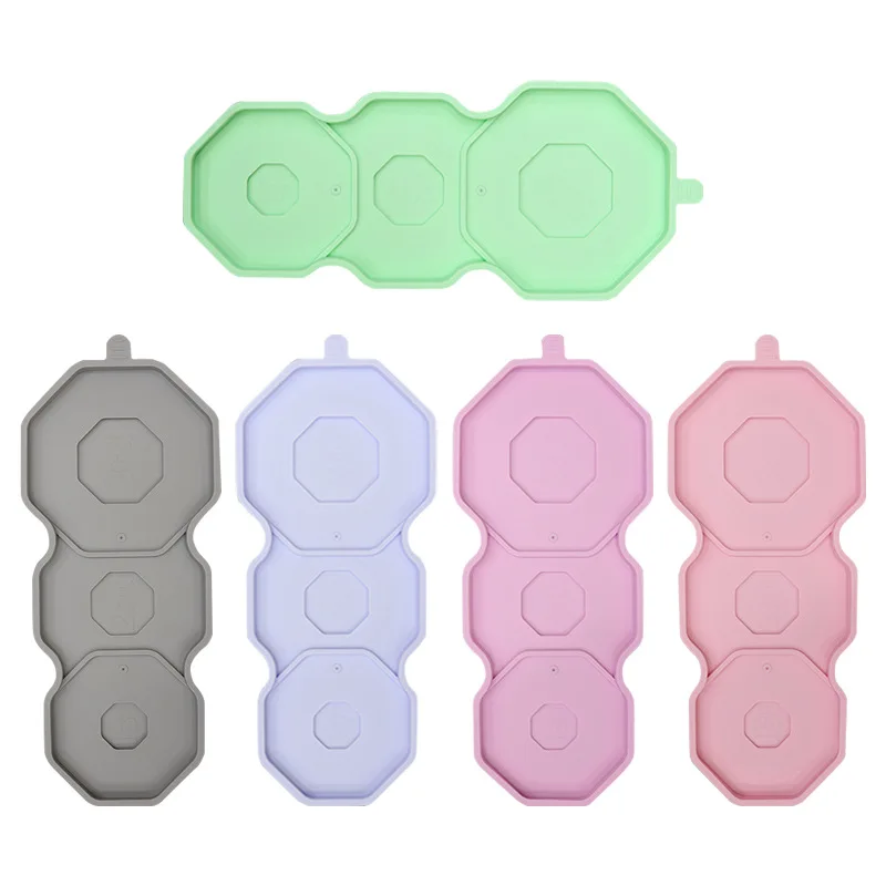 silicone food grade ice-tray with cap mold for 20/30/40oz stanley tumbler cup bottle ice cream tools kitchen bar dining gadget