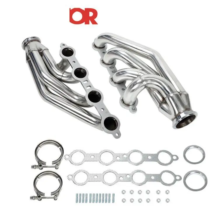 LS Turbo Header For 1997-2014 Chevy Small Block LSX LS1 LS2 LS3 LS4 LS6 V8 Engines 1 3/4