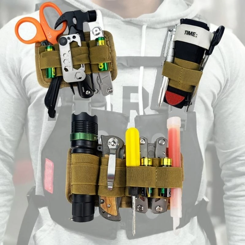 

Тактические петли, панельная сумка, подсумок для журналов, вставка, модульный органайзер, 4XBB