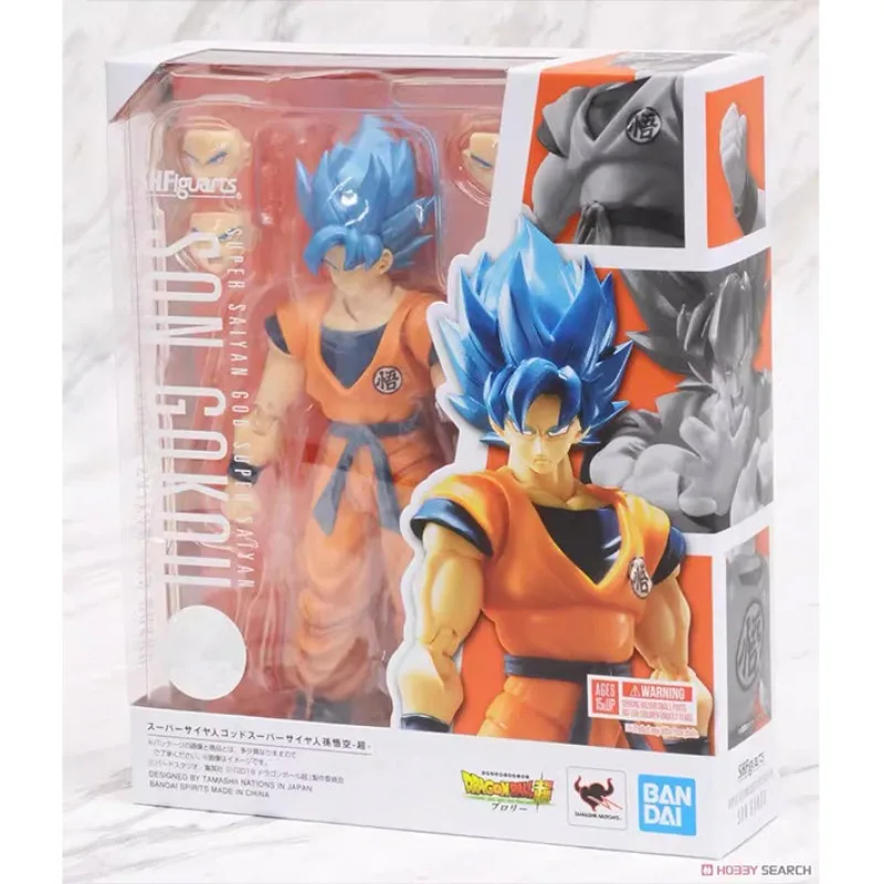 

Bandai S.H.Figuarts Dragon Ball Super Super Saiyan Blue Goku Action Figure In Stock