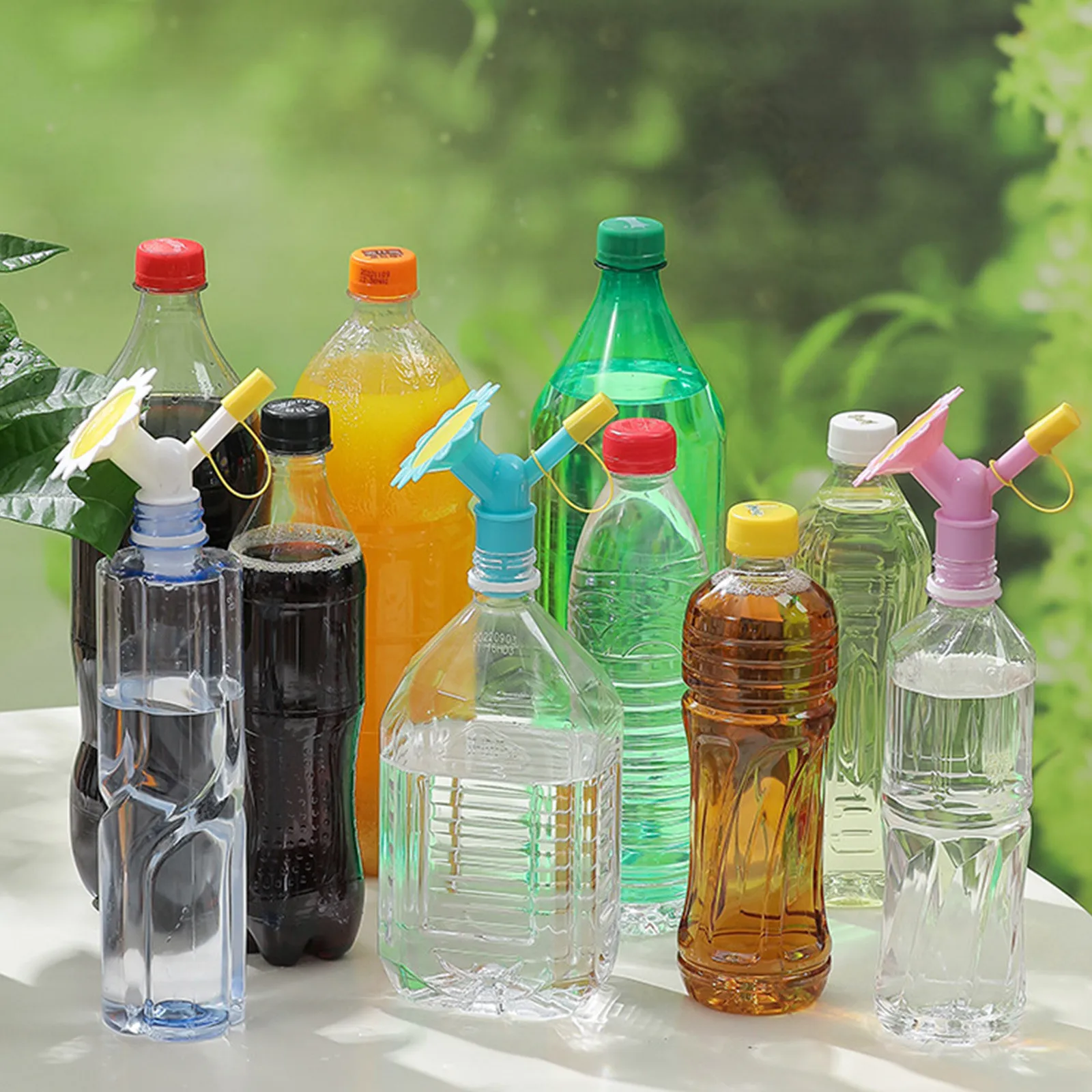 

Спринклер для сада, двойная насадка на бутылку, для рассады