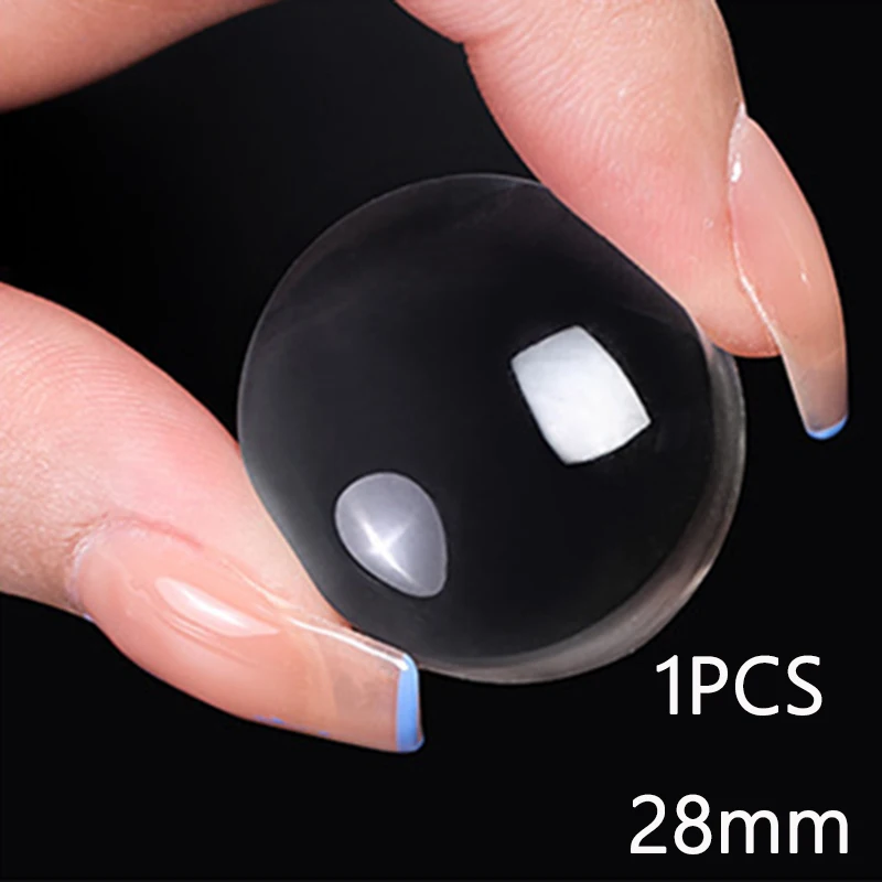 Nagelstempelplatten Pure Clear Jelly Nails Art Stamper Schaber Set Print Silikon Marshmallow Design Maniküre Zubehör Werkzeug