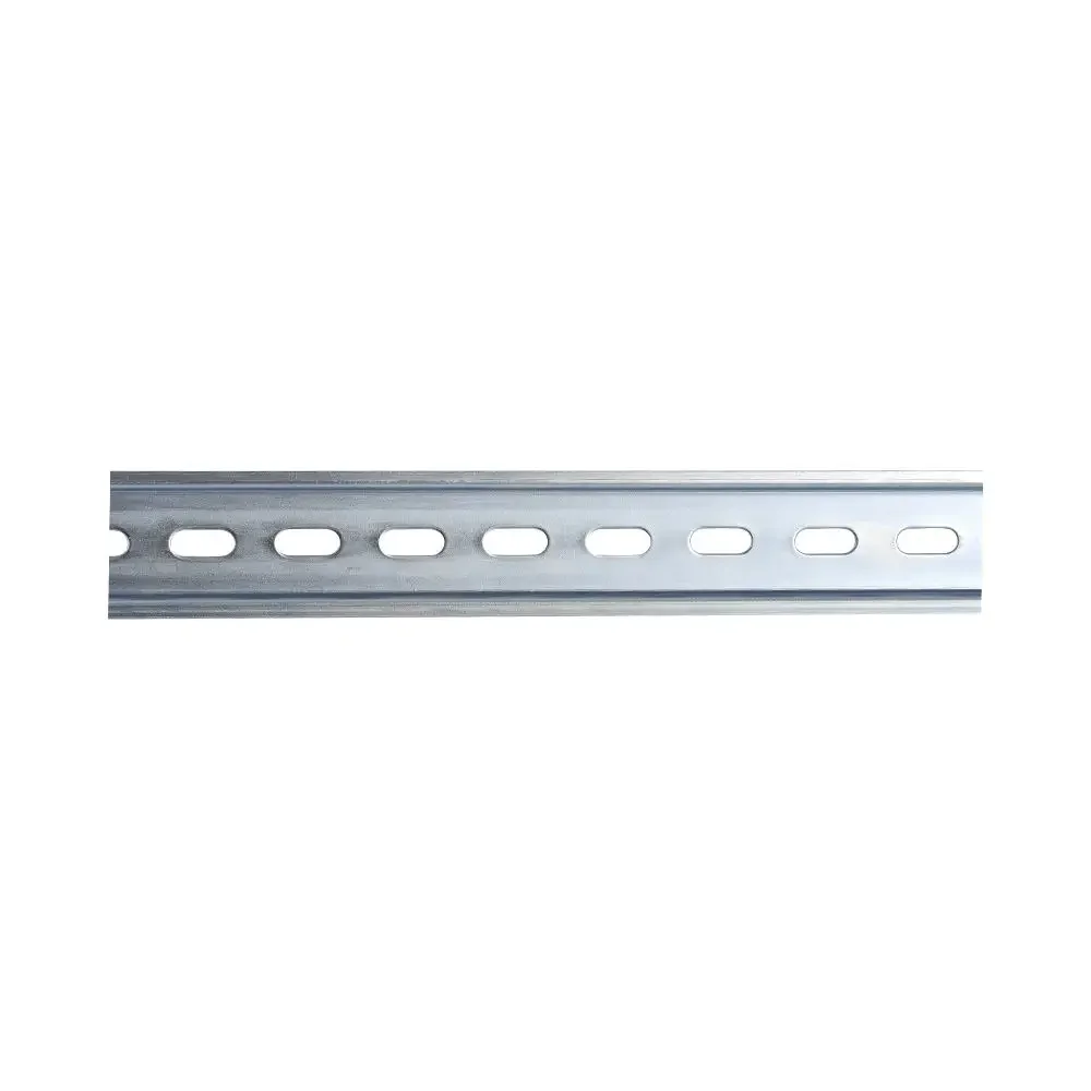 2PCS DIN Rail Aluminum Iron 4CM 6CM 8CM 10CM 20CM 50CM Add Thickness 35MM Universal Type Terminal Block MCB Mounting Bracket