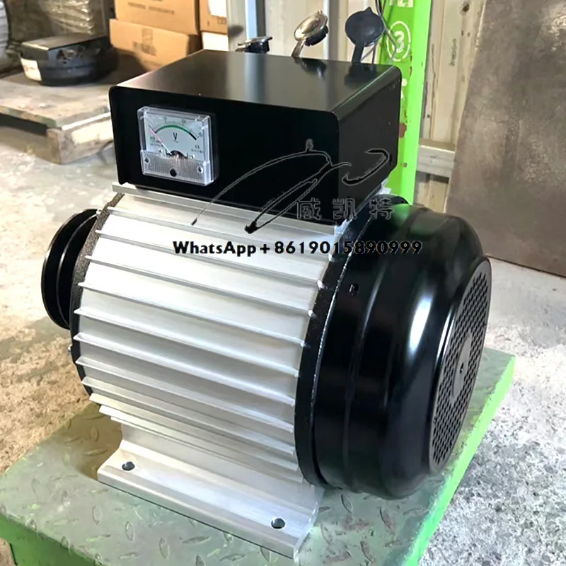 

t generator chuck pure copper rare earth frequency conversion brushless 380V high efficiency household 220V portable 3KW-40kw