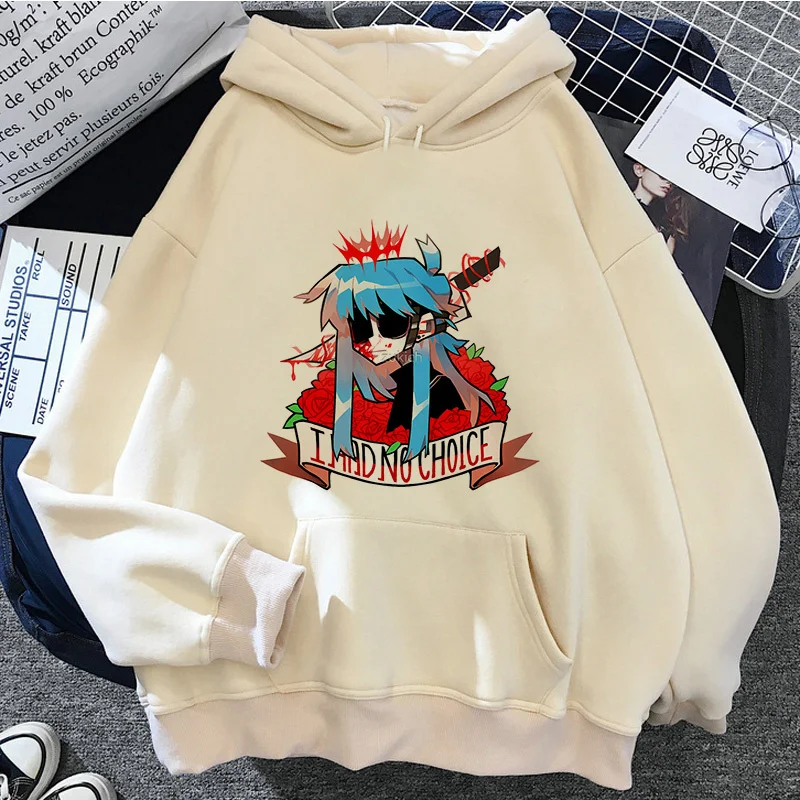 Sally Face hoodies female printed graphic 2022 streetwear female hoddies anime Ulzzang