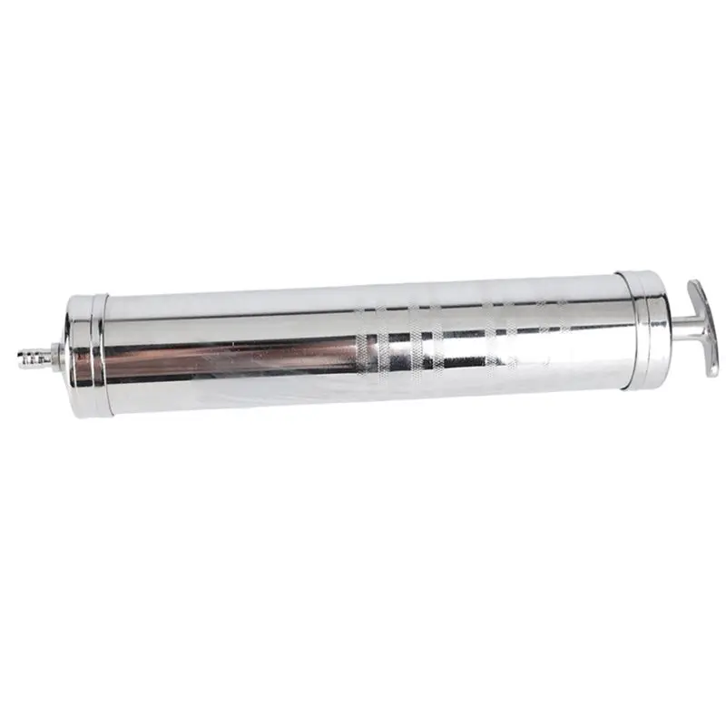 【PRICE REDUCT】Aluminum Alloy Carbon Steel Oil Suction Hand Syringe Gun Pump Extractor 500Cc Capacity