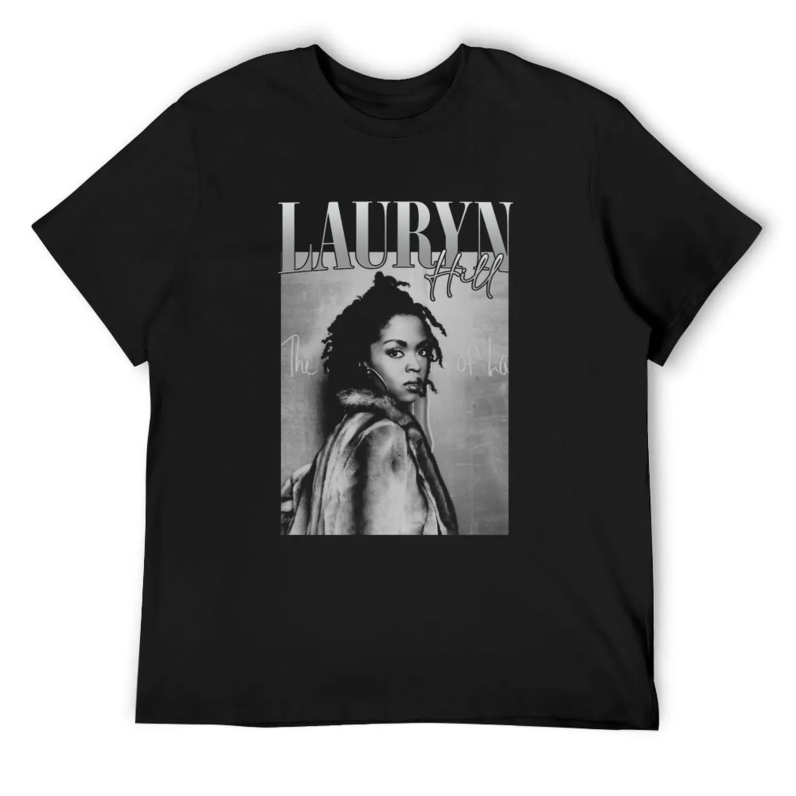 

Lauryn Hill The Famous T-Shirt blacks anime anime t shirts Men's cotton t-shirt