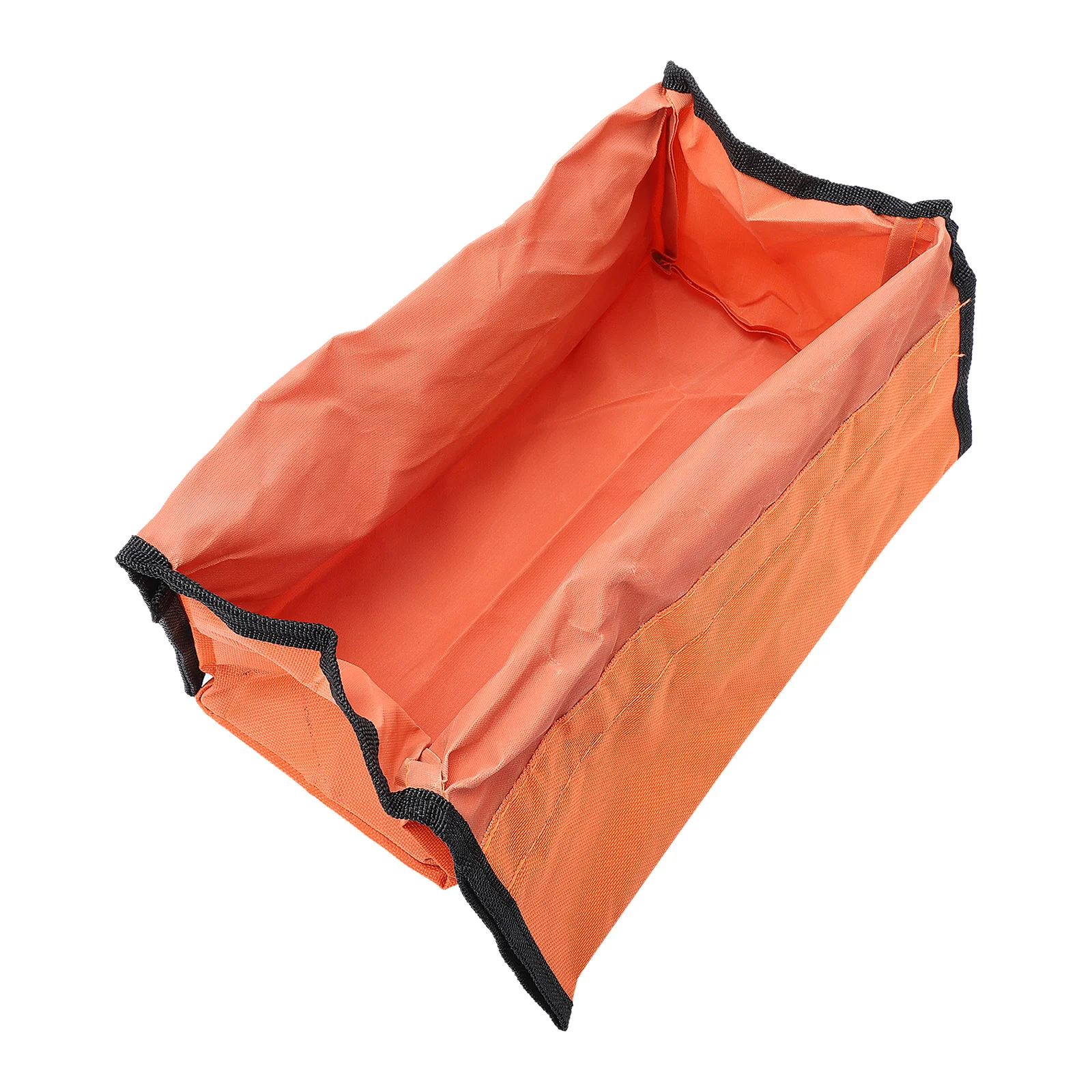 

1Pcs Retractable Ladder Tool Pouch Orange Wear-Resistant Large Capacity Sundry Storage Organizer Multi-Use Tool Bags