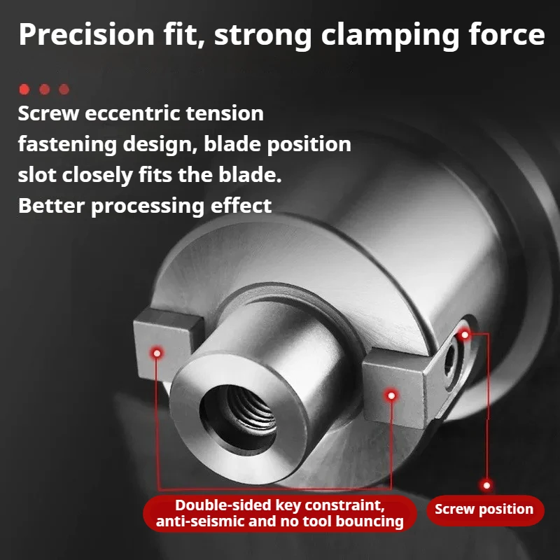 HSK63 FMB Series Tool Holder FMB22-40 High Precision Face Milling Cutter Holder Bracket Collet for CNC Machine