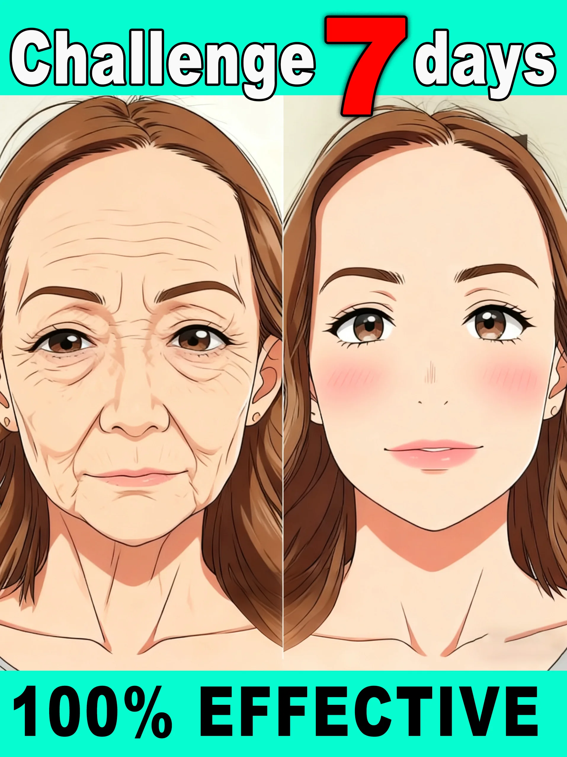 

Faz فا Panger 20. anos mais jovem, 100% полупраж.