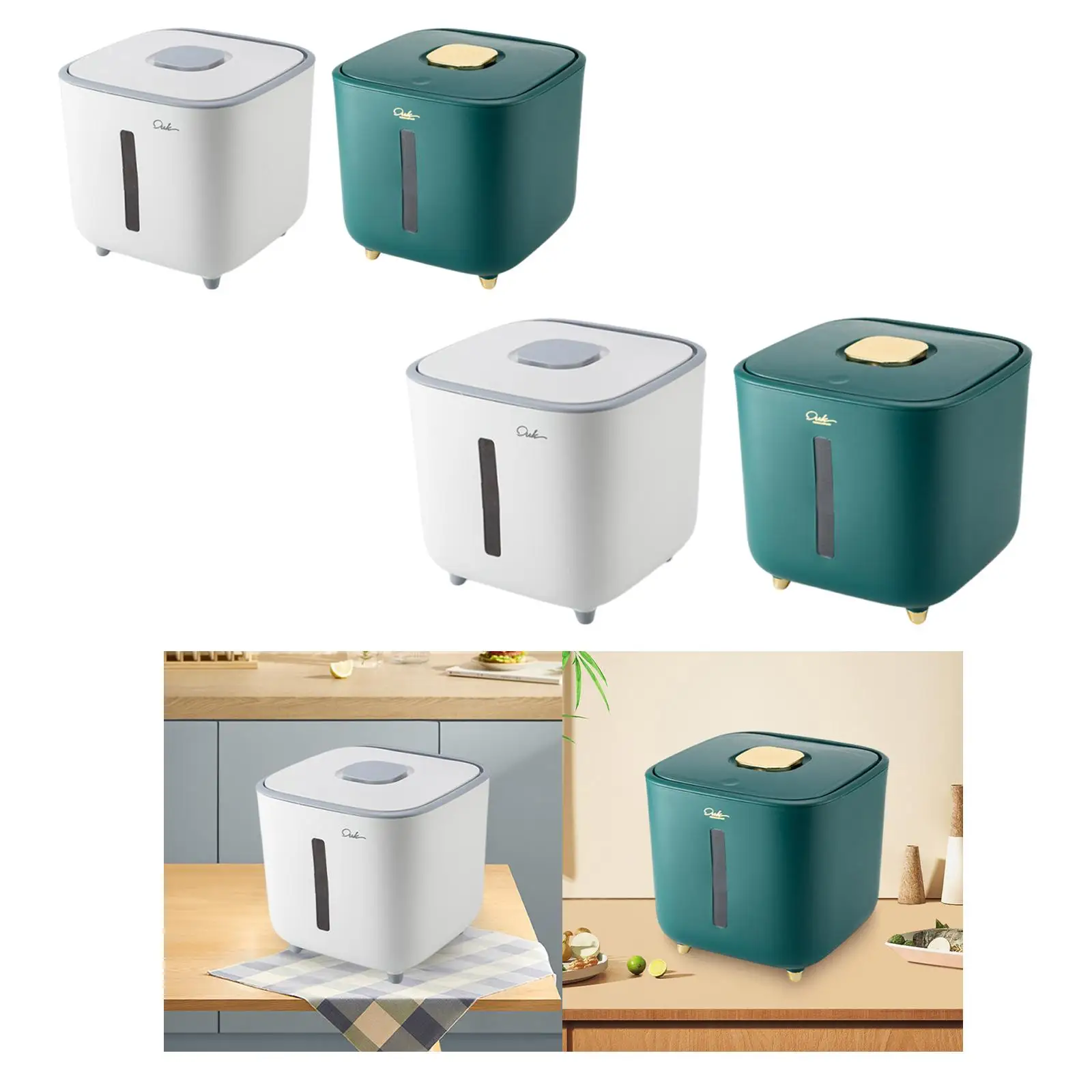 

Rice container Storage container with lid with large capacity seal