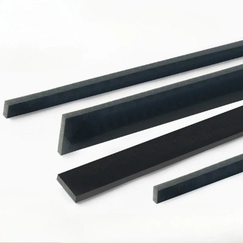 Zugeschnittener schwarzer PA66-Nylon-Quadratstreifen 3/5/8/10/15/20/25 mm 2/4 Stück verschleißfest Null – Detail 2