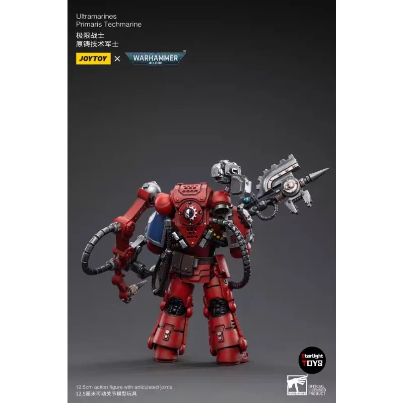 【24-Stunden-Lieferung】JOYTOY 40K Ultramarines Primaris Techmarine 1/18 Actionfigur