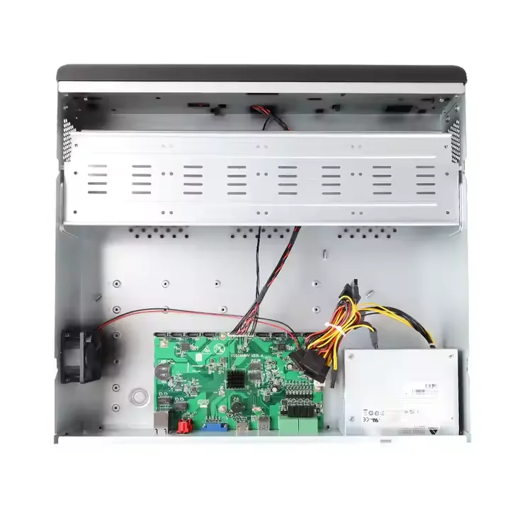Hiseeu High-Performance 64-Channel 4K 8MP NVR With 8 Hard Drive Bays For Large-Scale Surveillance
