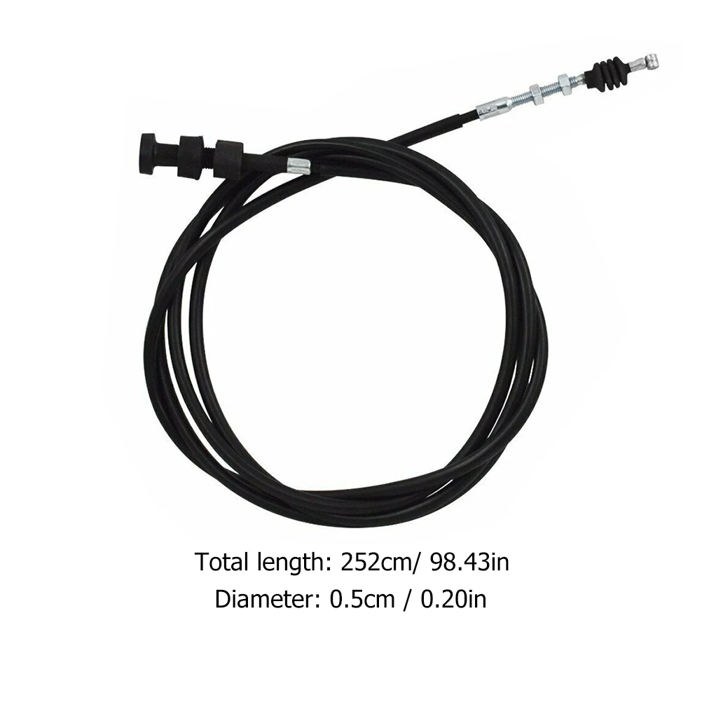 

Choke Cable Replacement Durable Starter Cables Repair End Control Throttle ATV Accessories Practical Stable Long Lasting Car