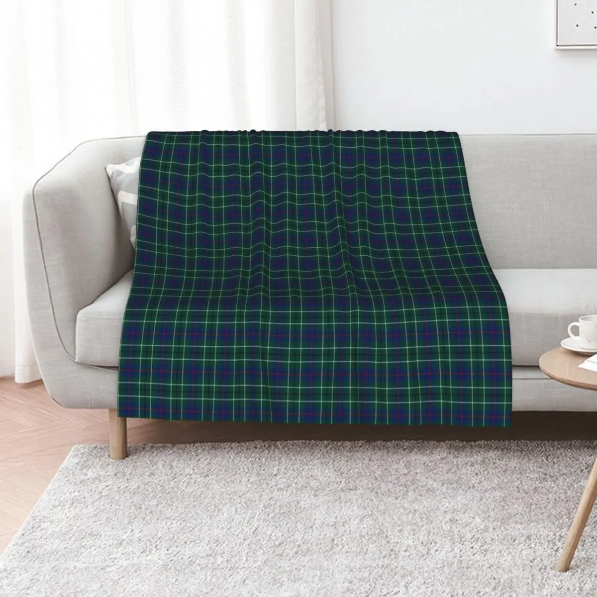Clan Duncan Tartan Throw Blanket cosplay anime For Sofa Thin Camping heavy to sleep Polar anime Blankets