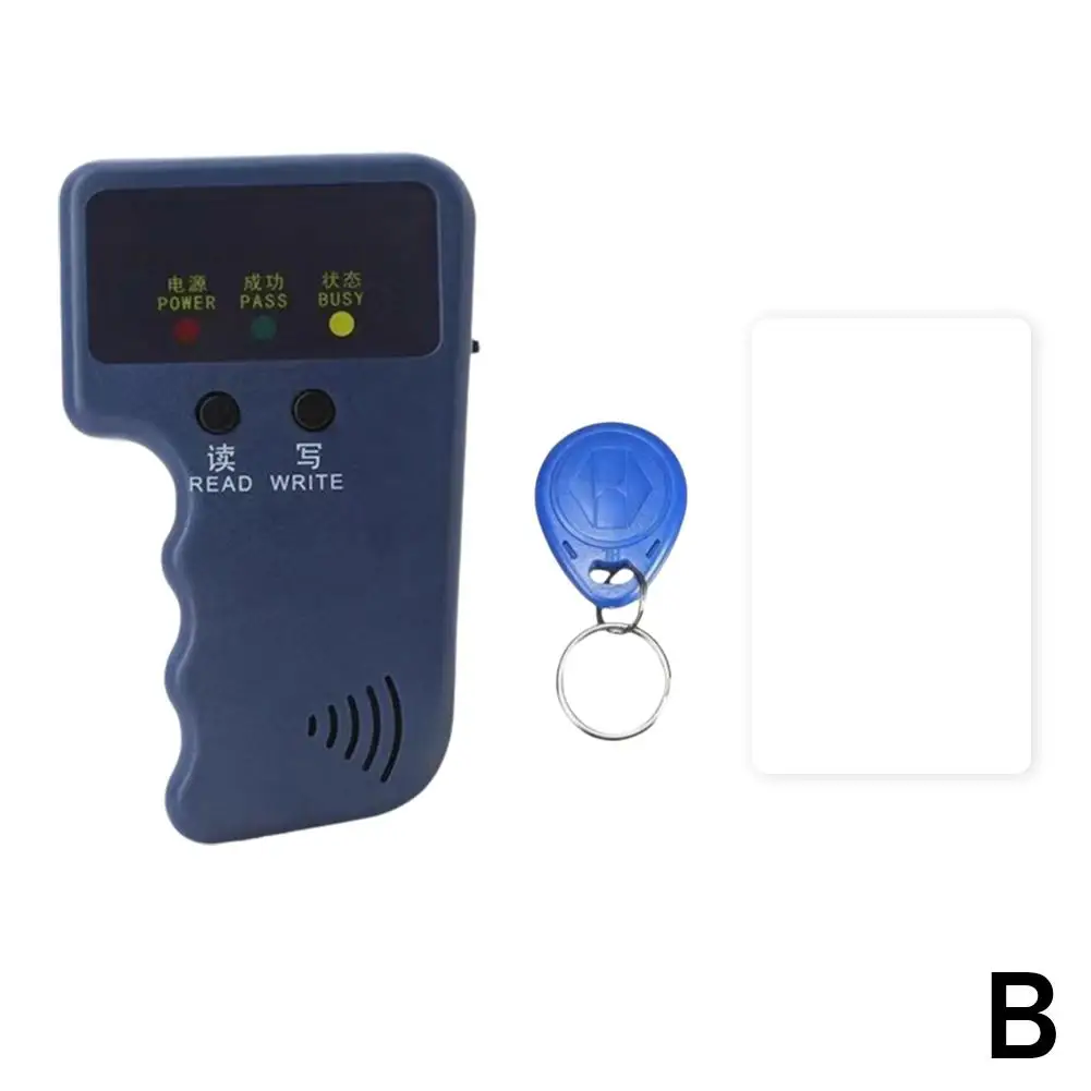 Handheld 125KHz Read EM4100 TK4100 Copier Writer Duplicator Reader Programmer T5577 Keyfobs EM4305 Rewritable Tags Car P6D0
