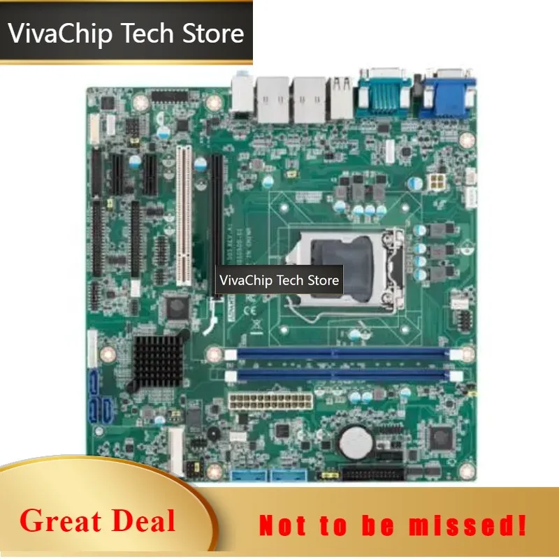 VivaChip TechAIMB-505G2 Motherboard New Ori IPC Board AIMB-505 Micro-ATX Industrial Mainboard 6th/7th I7/i5/i3 LGA1151 With 10CO