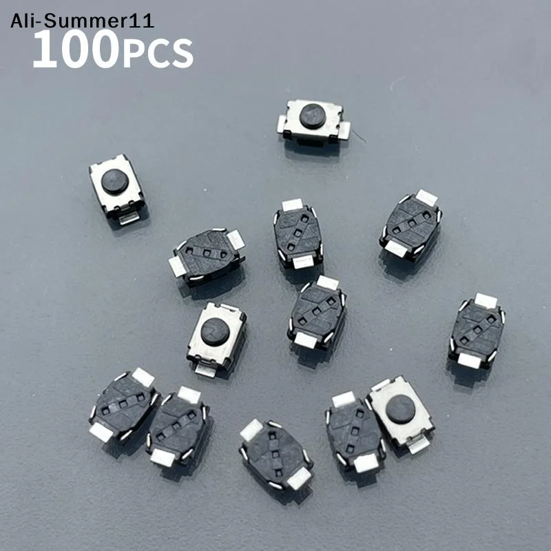 【Mm】100Pcs 3*4*2MM Micro Switch Button For C1 C2 C3 C4 C5 C6 C8 Car Remote Keys Tactile Push Button - view 3