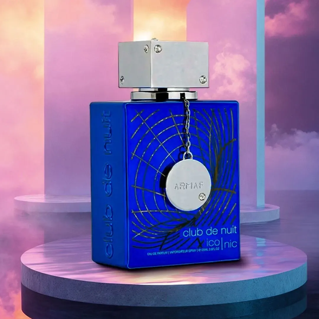 Club De Nuit Blue Iconic de Armaf, 105 ml, 3.6 fl.oz, Eau de Parfum en Spray para Hombre