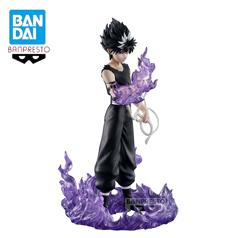 YuYu Hakusho Original BANPRESTO Darkness Martial Arts Association Hiei Black Dragon Wave Special Effects Anime Figure Model Gift