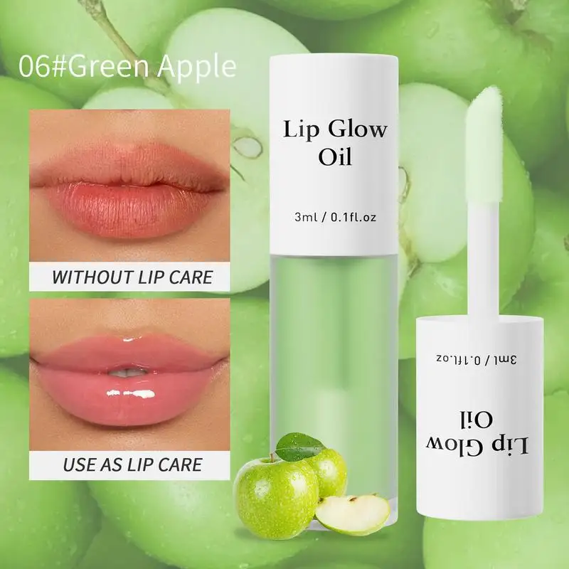 

Nourishing Lip Hydrating Lip Glow Oil Moisturizing Lip Stain Glow Oil Balm Long Lasting Transparent Lip Oils Plumping Lip