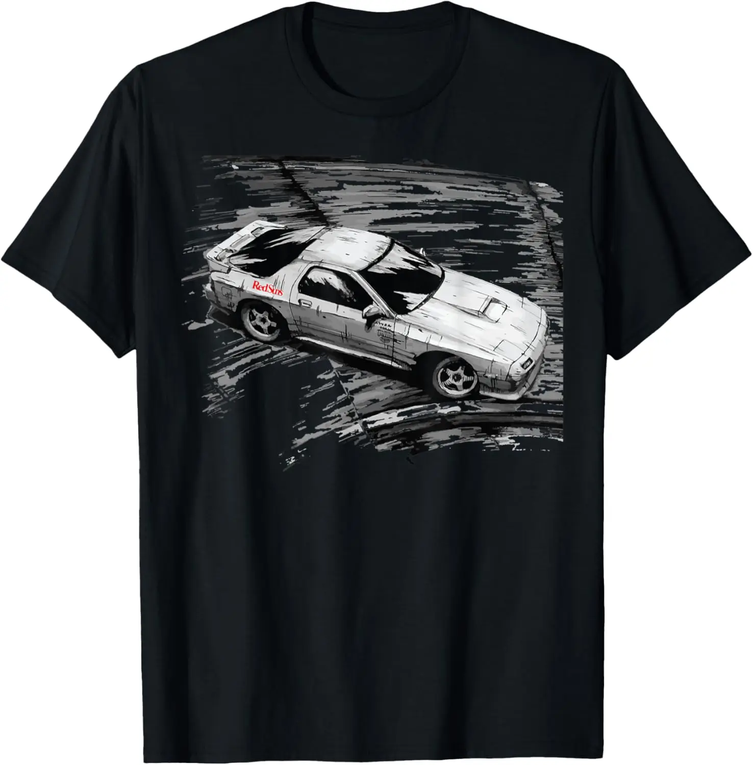 JDM Car Street Drift Race - FC ROTARY T-Shirt