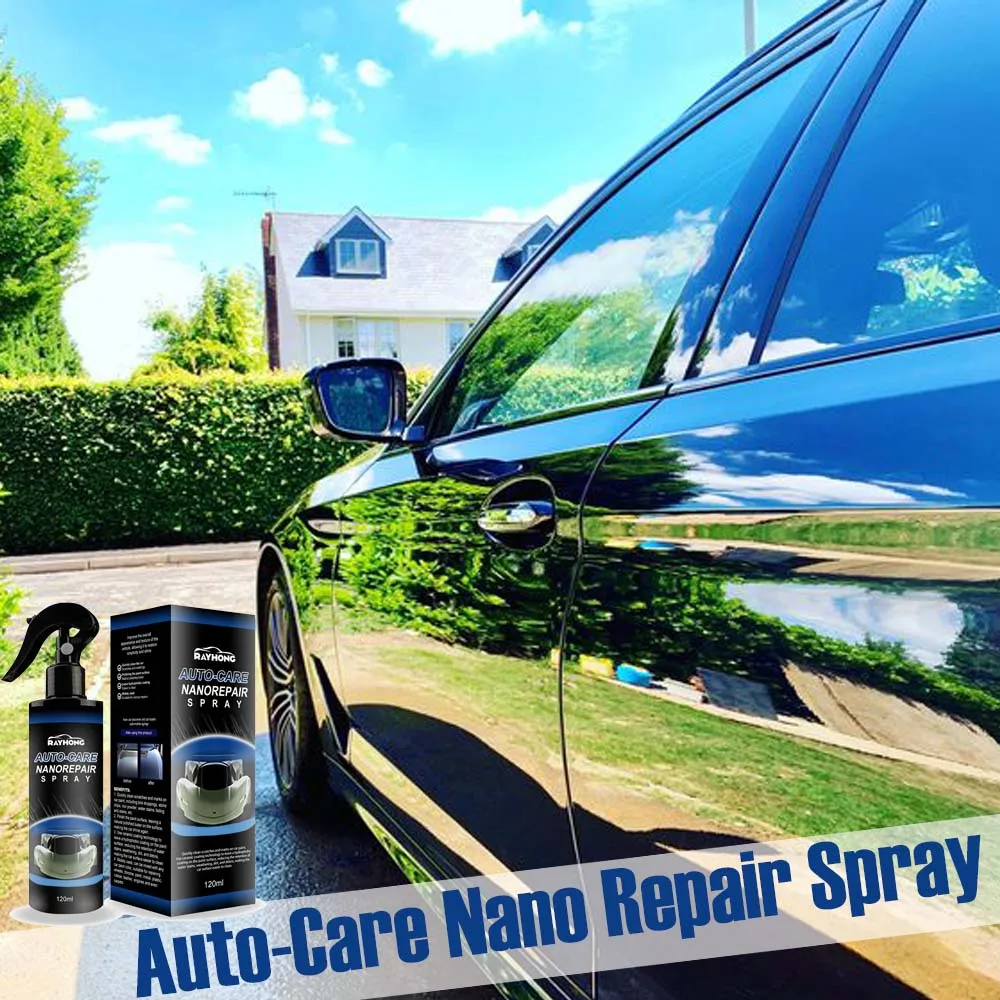 Car Ceramic Quick Coating Spray Nano Hydrophobic Polish Scratch Repair Remover Paint Protection Crystal Wax  Auto Clean Car Care