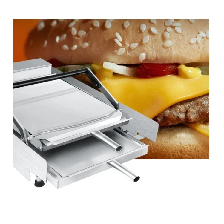 Hamburger Bun Making Machine Hamburger Burger Meat Press Machine