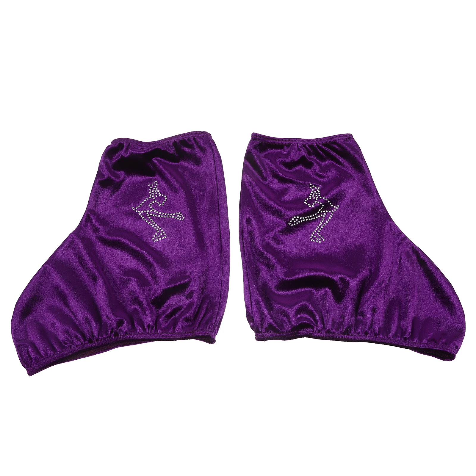 1 Pair Skating Boot Elastic For Hockey Skates Durable Polyester Fit Most Sizes Skates Boot Roller Skate Covers Ice