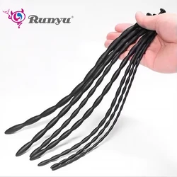 Runyu Silicone Wave Horse Eye Stick Urethran Expander Sextoys SM Penis Plug Men Urethra Masturbation Stimulator Adult Supplies