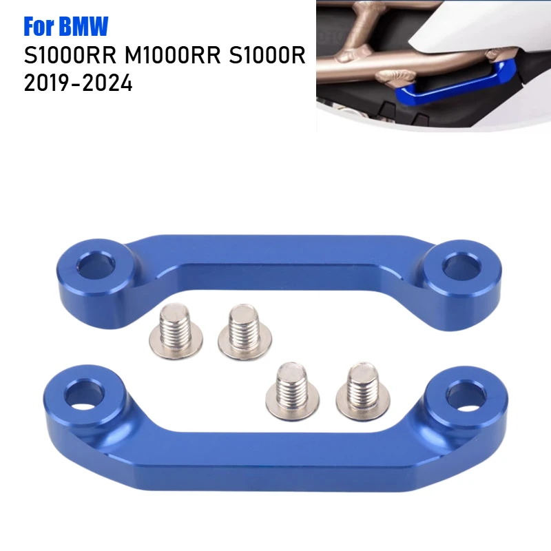 

For BMW S1000RR M1000RR S1000R S1000 RR 2019-2024 Motorcycle Rear Footrest Pedal Remove Decorative Cover Accessories