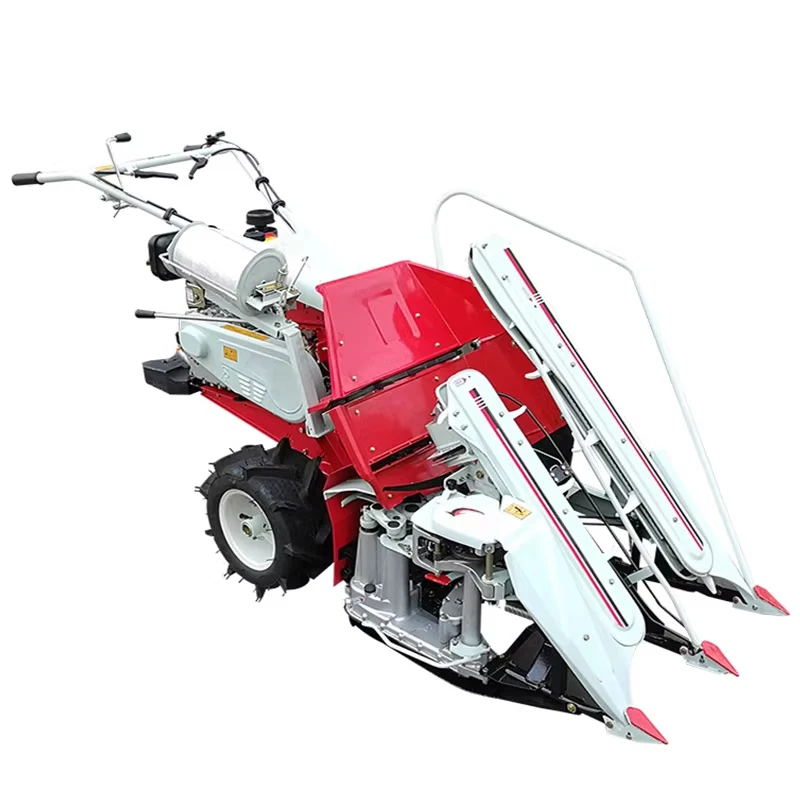 Push-Type Cutter Baler Fully Automatic Wheat Rice Barley Combine Harvester Baler