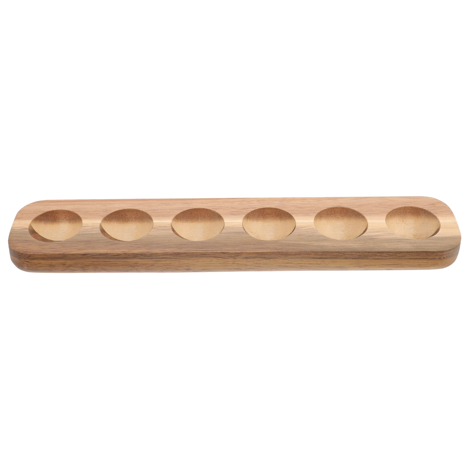

Storage Box Holder for Counter Small Eggs Carrier Camping Boiled Wooden Tray Chicken Egg Holder Storage Egg Tray Sturdy Safe Non
