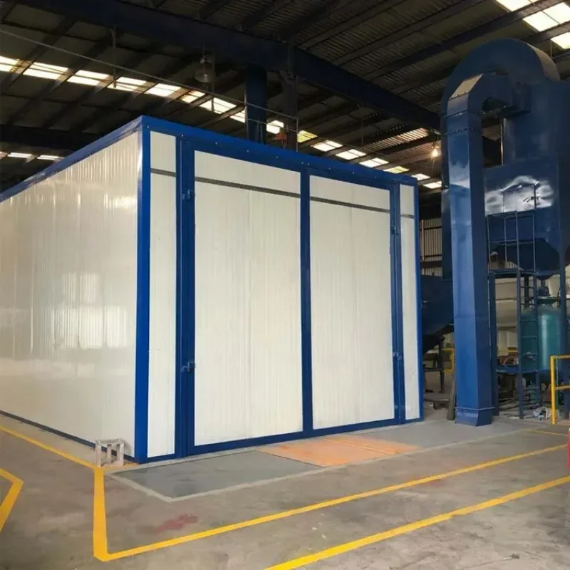 Industrial Sandblasting EquipmentAir Blating Spray Booth Sand Blasting Room