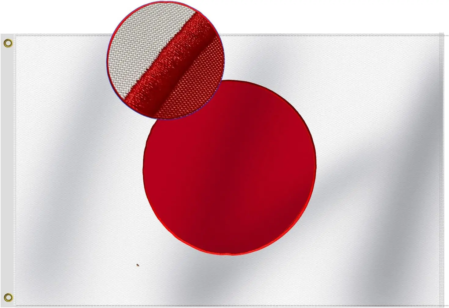 Flagnshow 100% Noly Embroider Japan Flag