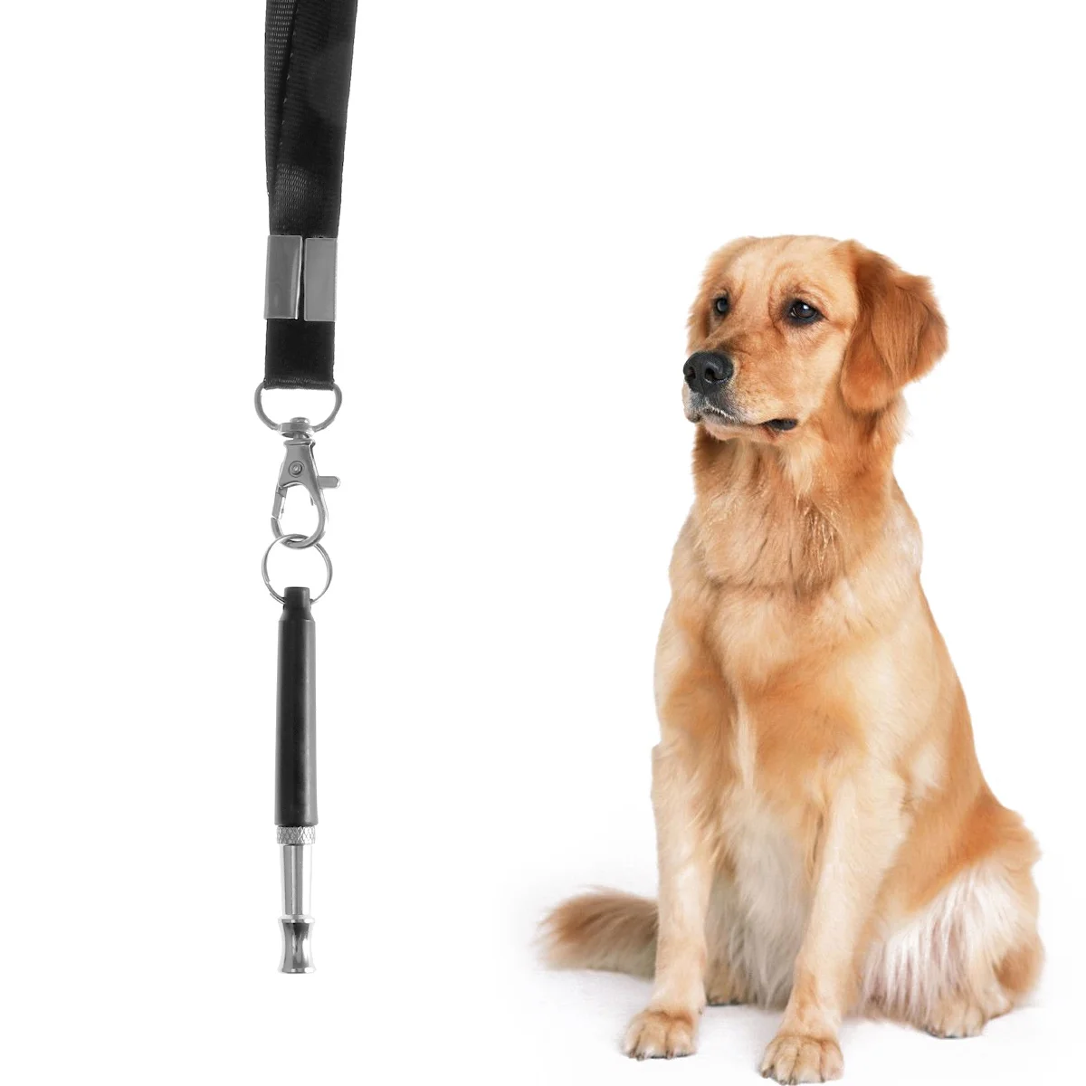 

Dog Training Whistle Adjustable Frequency Obedience Tool Stop Barking Inaudible Sound Pet Training Kit For Aggressive