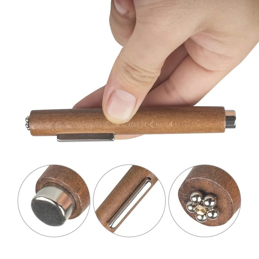 3-in-1 Multifunctional Magnetic Cat's Eye Gel Large Cylinder Super Strong Magnetic for Nail Polish Line Effect Nail Art Tool 1pc