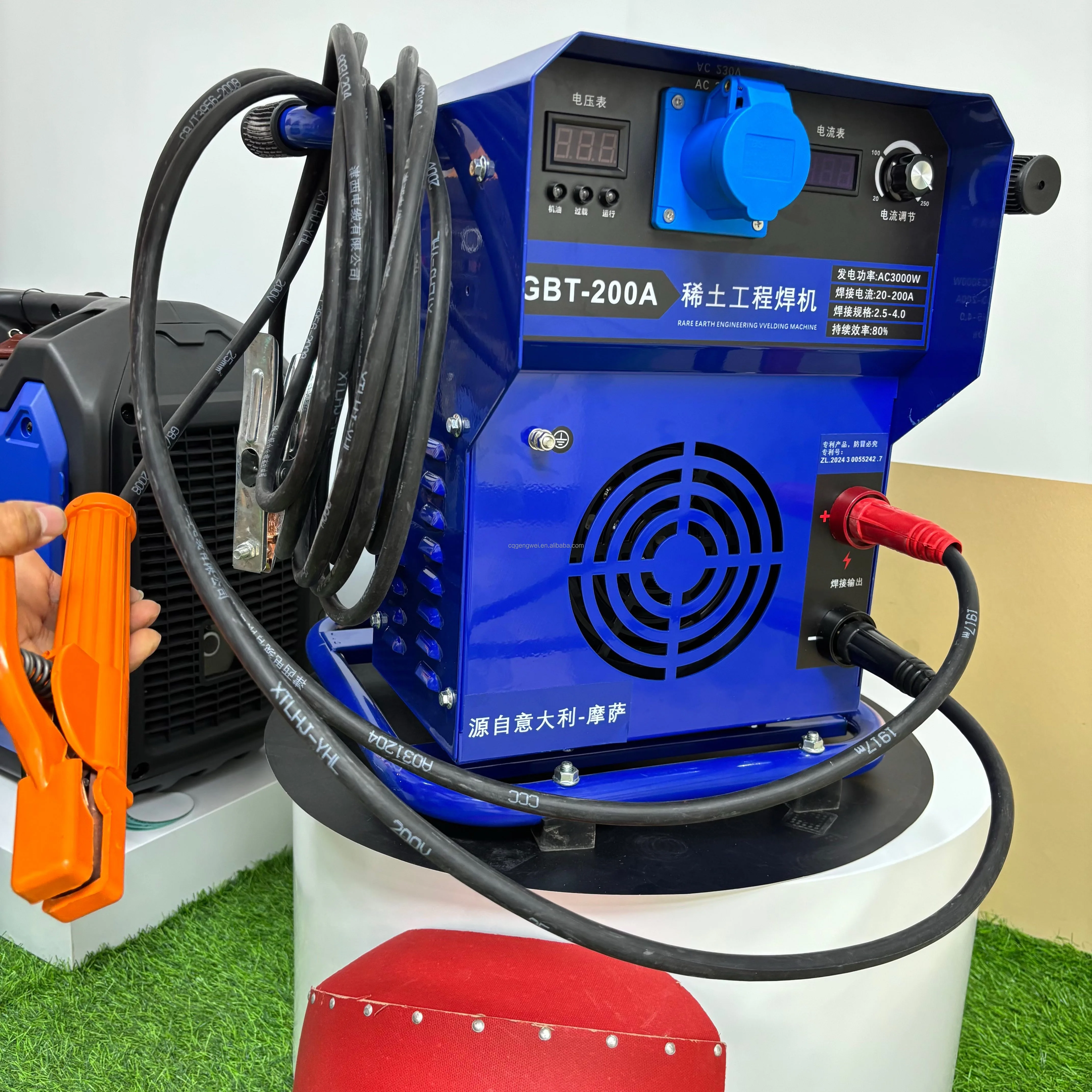 

Генератор мобильного сварочного аппарата двойного назначения Процесс сварочной сварки для категории продукта