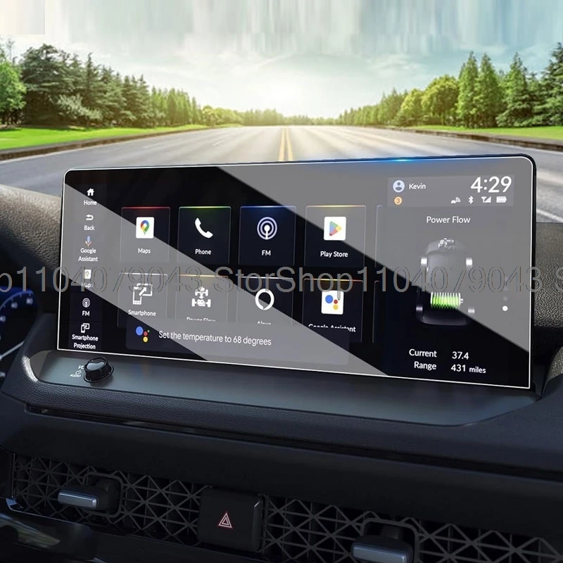

Tempered Glass Protector Film For Honda Accord 2025 2024 2023 12.3inch car GPS Navigation TouchScreen anti-scratch Accessories