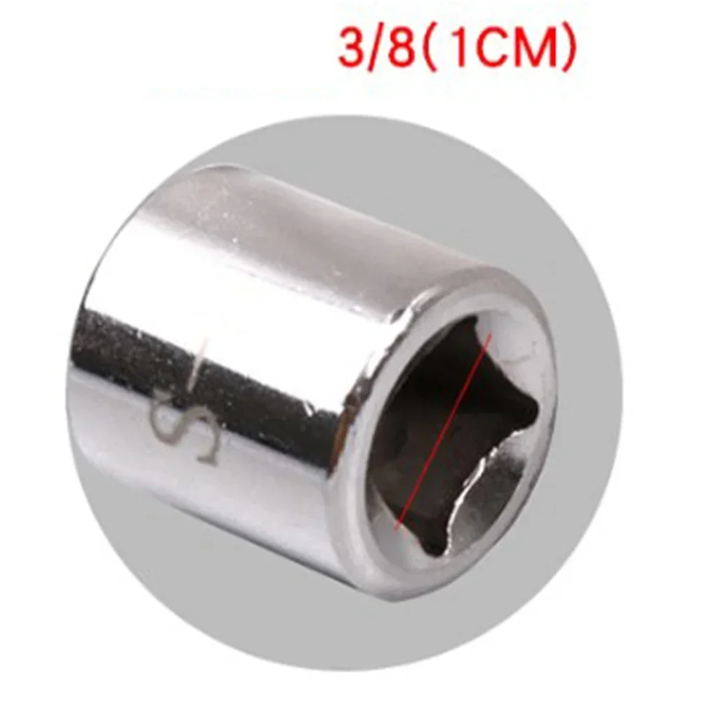 8mm Square Head With 3/8 Drive Oil Drain Pan Drain Plug Wrench Tool Remover Fit For Rear Axle Gearbox Crankcase