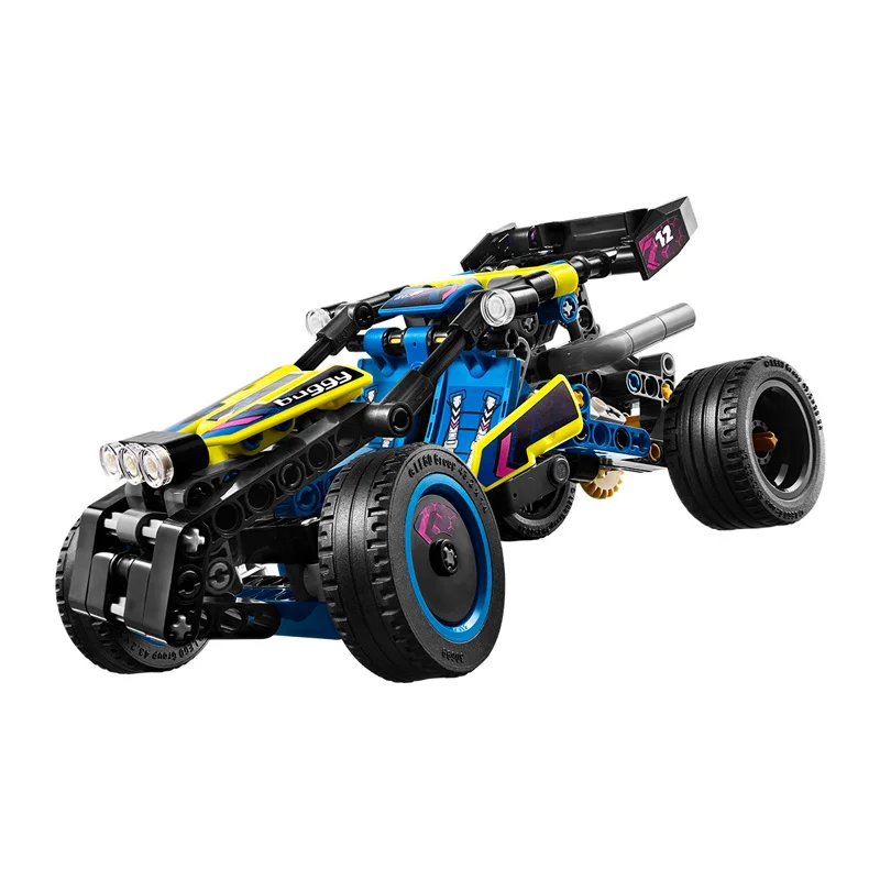 Lego-technic 42164 off-road quebra-cabeça de corrida para meninos e meninas, brinquedo para crianças, presente