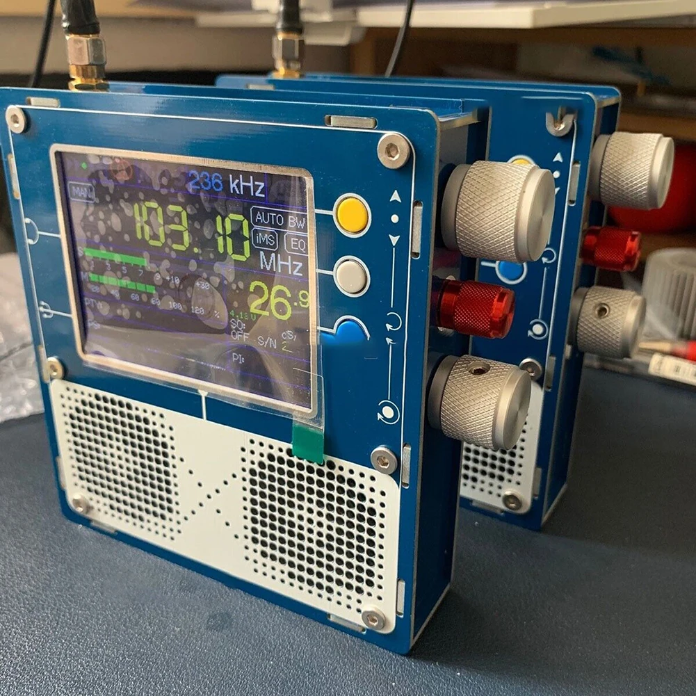 Preamplifier TEF6686 Plus Radio Outdoor Activities Enhanced Antenna Firmware Upgrade Metal Housing Touchscreen Version