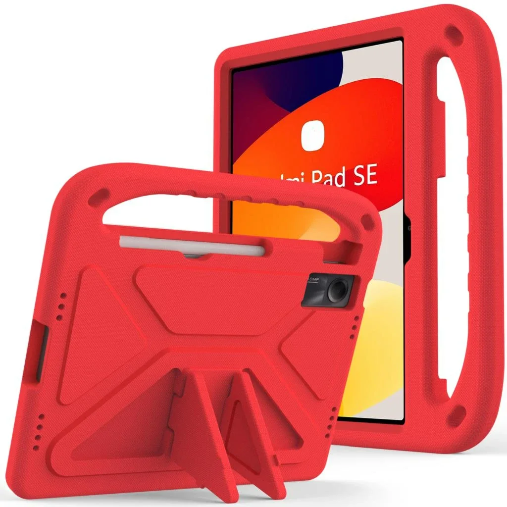 NONE Kindersichere EVA-Schutzhülle für Xiaomi Pad 8 7 6 5 Pro Redmi Pad 2 2025 SE 11 10.61 2022 Stoßfeste Vollschutz-Tablet-Hülle für Kinder 5