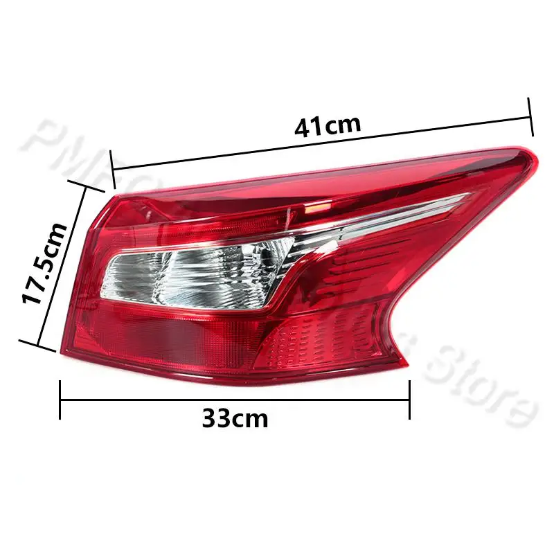 Tail Lamp Assembly Rear Brake Light Driving Light Turn Signal Lamp Fog Lamp Car Accesorios For Nissan Sylphy Sentra 2016-2019