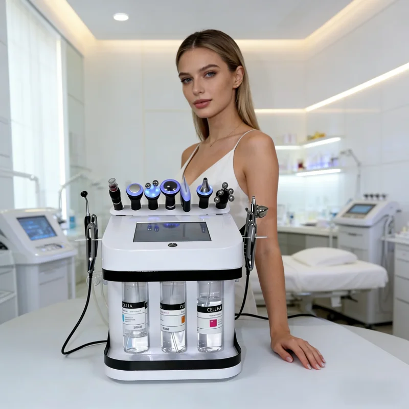 

10 In 1 Multi Function Facial Machine Skin Whitening Wrinke Remoyal Beauty Device Facial SPA Skin Care Tool Anti-Aging Equipment