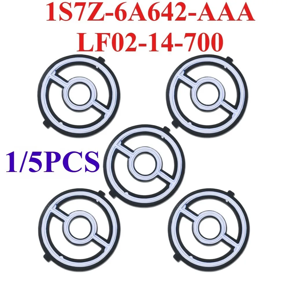 

1/5PCS 1S7Z-6A642-AAA LF0214700 For Ford Fusion Escape Focus Mustang Ranger Transit Mazda 3 5 6 CX-7 Intake Manifold Gasket Seal