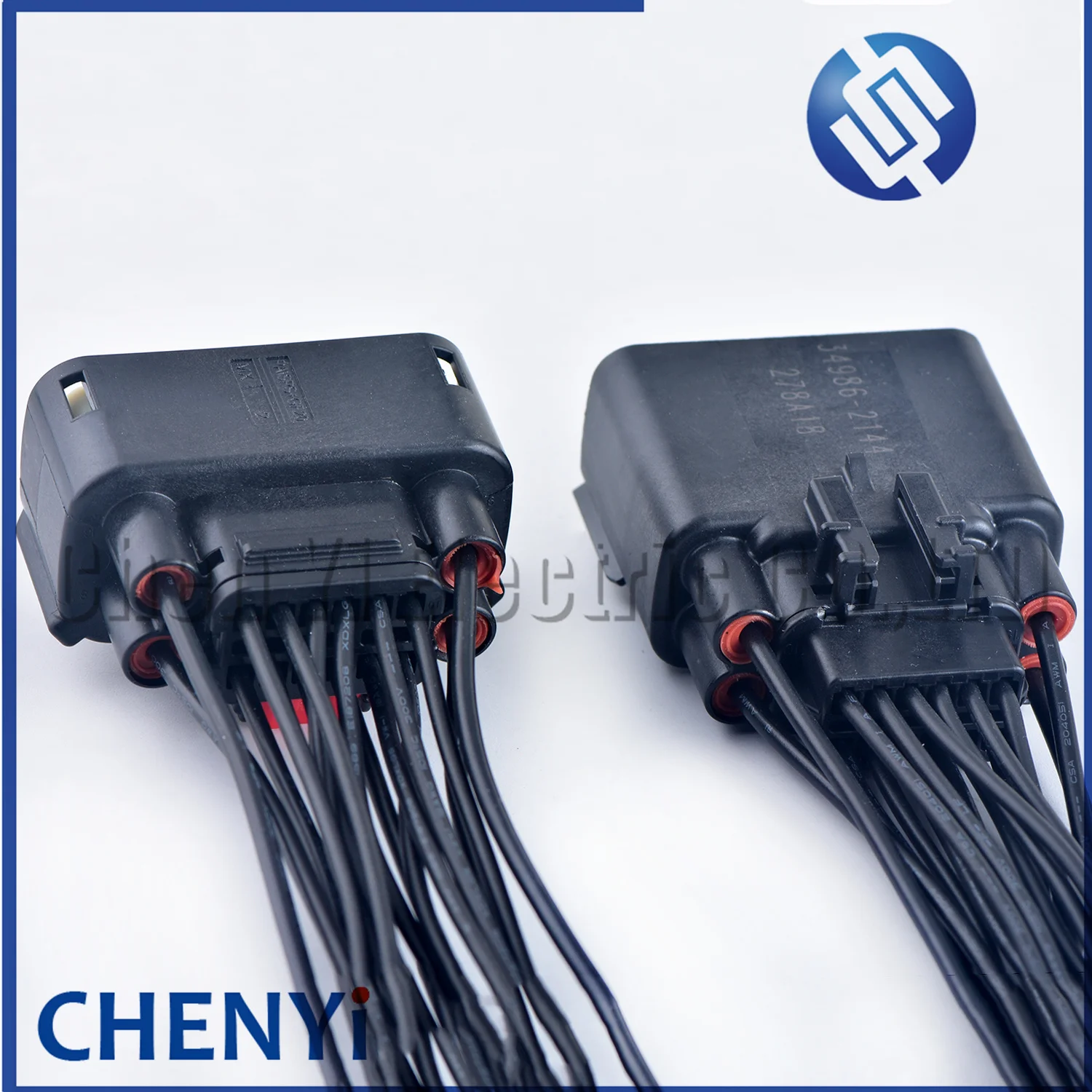 16 Pin/way Oil pump radar fog light plug Engine harness connector 34985-1601 34986-2144 For Cadillac Chevrolet Buick Lincoln