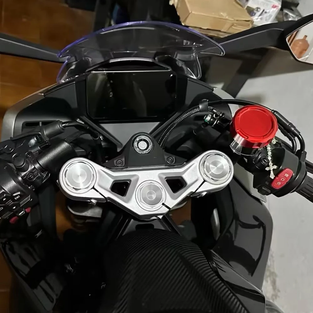 Levier de Frein et d\'Embrayage avec Extrémités de Barre à Main, Capuchon Précieux de Carburant, Visière d\'Écran de Pare-Brise, pour Moto CFMOTO