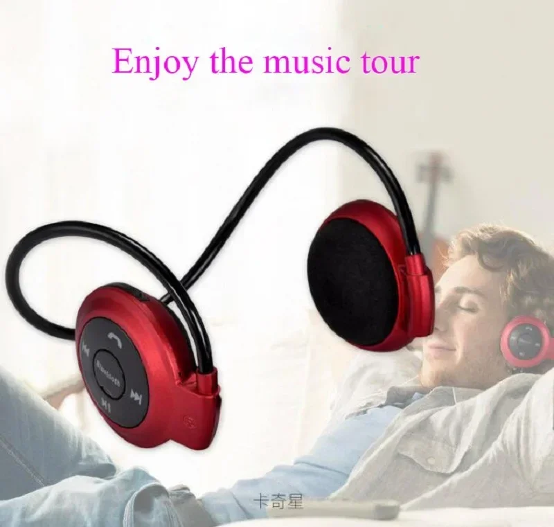 Mini 503 Bluetooth Headphone w/ Handsfree Support TFCard FM Headband Headphone MP3 Player Wireless Stereo Sport Headset